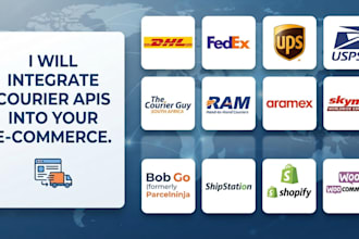 do courier delivery api integration