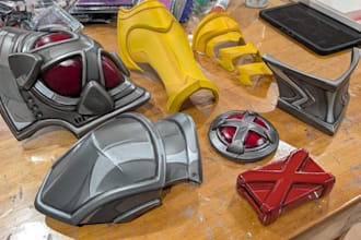 design 3d cosplay masks, cosplay models, halloween masks and printable helmet