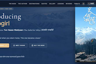 build a modern responsive website