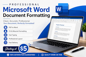 professionally format microsoft word documents