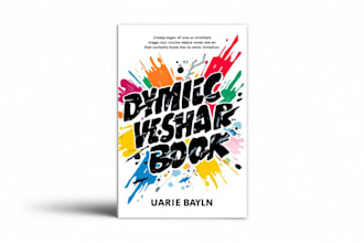 draw an illustrated professional book cover or ebook cover