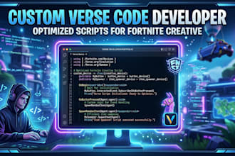 develop custom verse gameplay systems for fortnite uefn