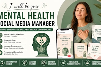 be your mental health social media manager for therapists, psychologists, and we
