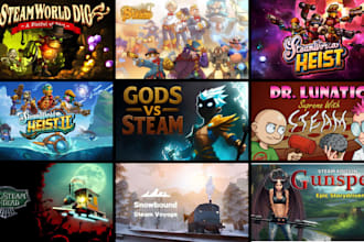 design steam capsule art steam capsule game banner steam store page game art