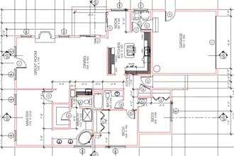 design hvac electrical mechanical and plumbing drawings in autocad or revit