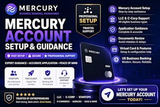 do futuristic mercury business banking banner