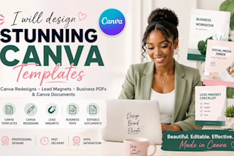 design canva template canva redesign lead magnet business PDF documents in canva