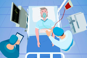 create professional 2d motion graphics and animation video