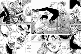 do anime manga comic book illustration webtoon cover  nsfw manga as manga artist