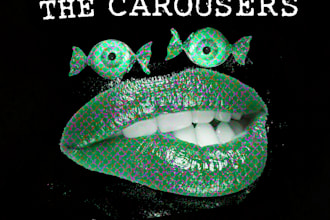 make punk flyers and show posters for your band