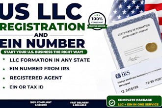 register USA llc registration and ein number for US residents and non resident