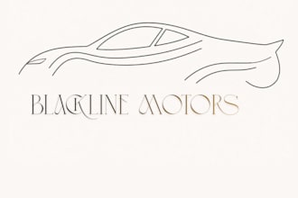 design a modern and luxury automotive business