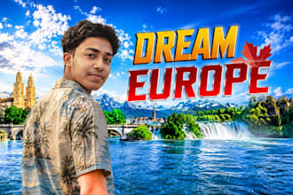 design travel documentary youtube thumbnail