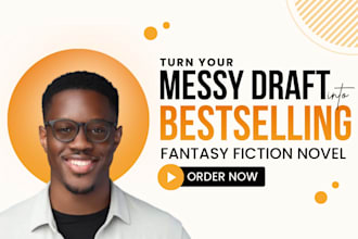 proofread fantasy fiction novel for fantasy authors, dark fantasy book editor