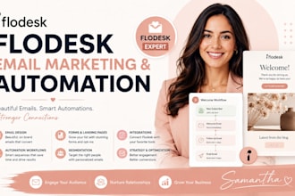 set up flodesk email marketing automation workflows