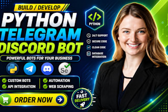 build zapier n8n ai automation discord telegram bot trading web scraping python