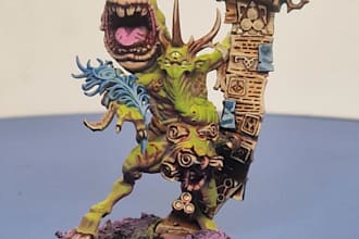 paint your warhammer hero, wizard or character miniatures