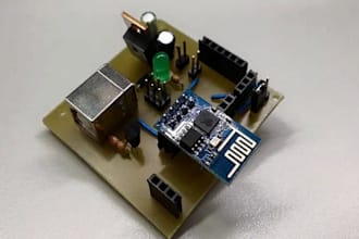 do esp8266 iot pcb layout esp32 pcb design, gerber files for startups makers