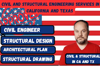 provide civil and structural engineering services in carlifornia and texas