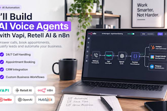 build ai voice agents with vapi, retell ai and n8n