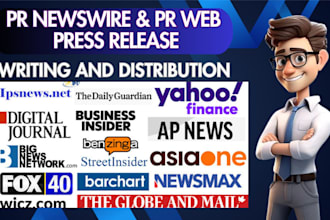 distribute pr newswire press release article prweb press release to google news