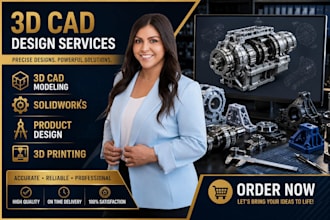 3d cad design industrial product design 3d modeling solidwork model 3d printing