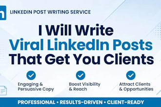 ghostwrite viral linkedin posts for finance coaches and ceos
