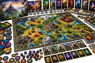 design unique tabletop game mechanics and card game systems