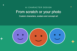 create custom ai characters and images