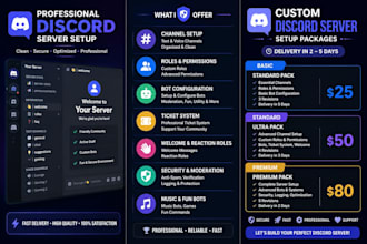 discord server setup for you