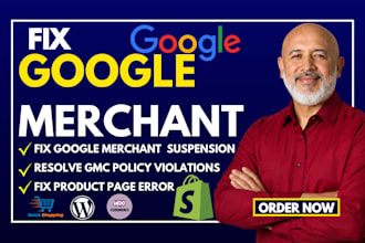 fix google merchant center suspension and misrepresentation, shopping ads issue