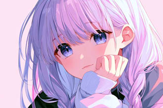 professional custom anime illustrations