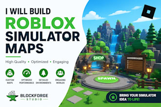 build an outstanding simulator or realistic roblox map
