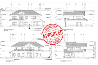city permit drawings, architect of 2d floor plan, blueprints