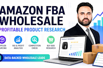 amazon fba wholesale product research and profitable product