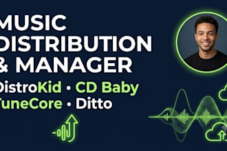 fix manage and distribute your music on distrokid cd baby tunecore ditto