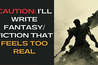 ghostwrite your fantasy or fiction novel