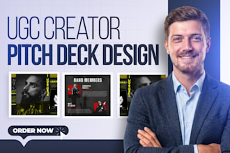 design creator pitch deck and brand sponsorship kit for brand proposal