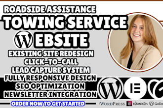 roadside assistance website, towing service website, emergency roadside website