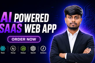 build an ai powered web app using react, next js and openai