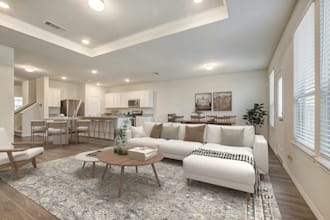 create realistic virtual home interior staging empty real estate photo staging