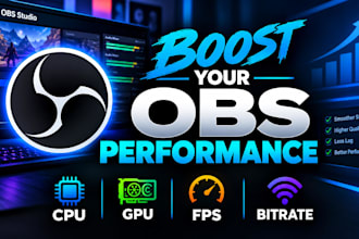 optimize obs studio for smooth high quality streaming