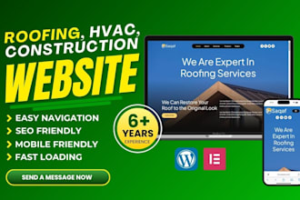 redesign your roofing, hvac, or construction website