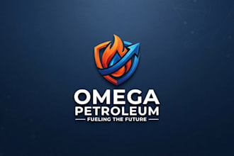 design a professional petrol and fuel company logo