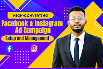 create meta and instagram ad campaigns with facebook pixel and conversion API
