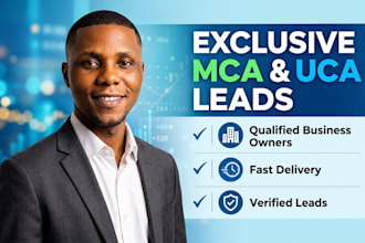 generate targeted mca and uca leads for your business