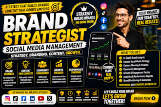 be your brand strategist and social media manager