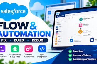 fix and build salesforce flows and automations
