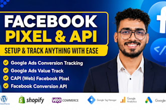 setup meta facebook pixel shopify, conversion API, fix pixel, gtm, ga4, tiktok