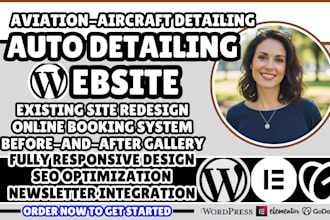 car, auto detailing website, aviation detailing, aircraft detailing website